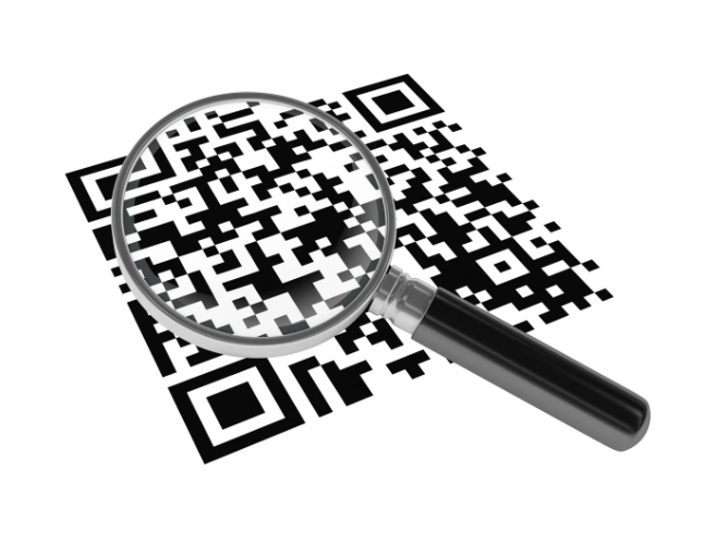 QR code scanning caution — pause before tapping a decoded URL